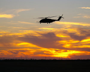 Photo of a helicopter. Link to eBrochures